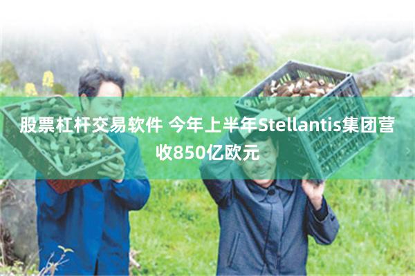 股票杠杆交易软件 今年上半年Stellantis集团营收850亿欧元